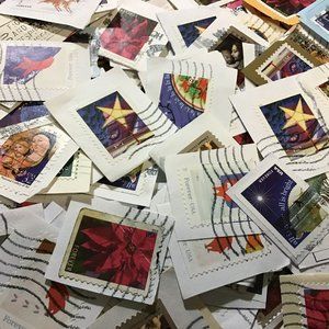 500 Christmas Postage Stamps